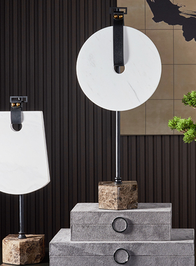 罗曼提 新中式样板间迎客松软装饰品摆件书柜 客厅玄关摆放首饰盒