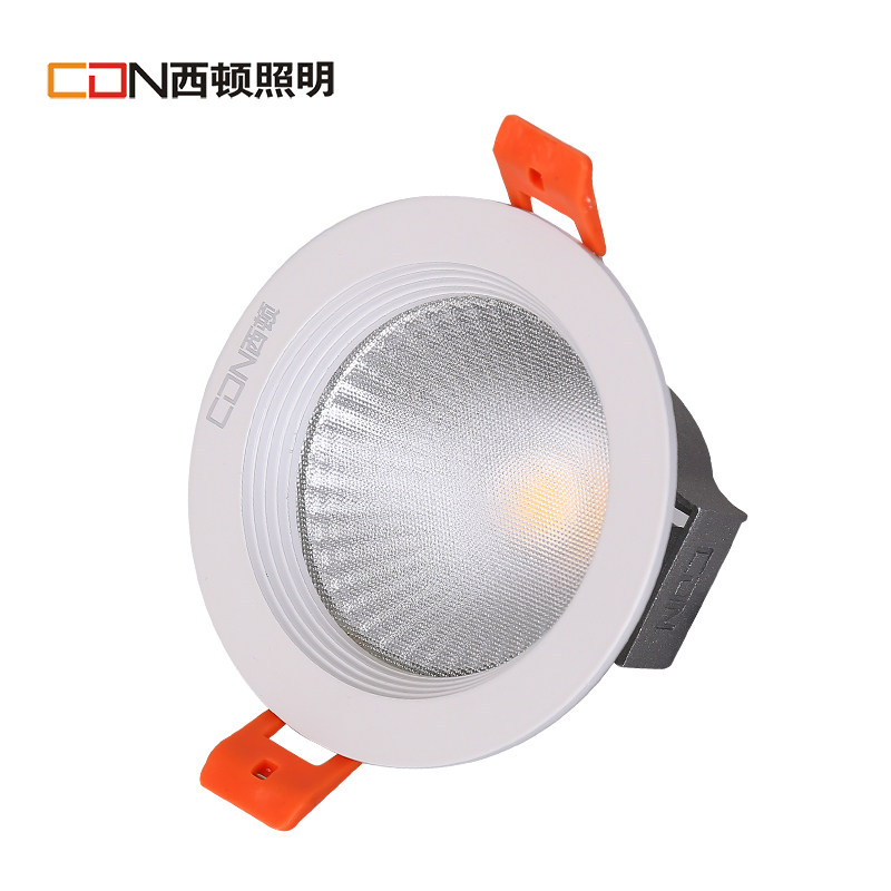 西顿眩光led家用5W 7W照明天花灯防雾防嵌入式家用筒灯CEA12501K_虎窝淘