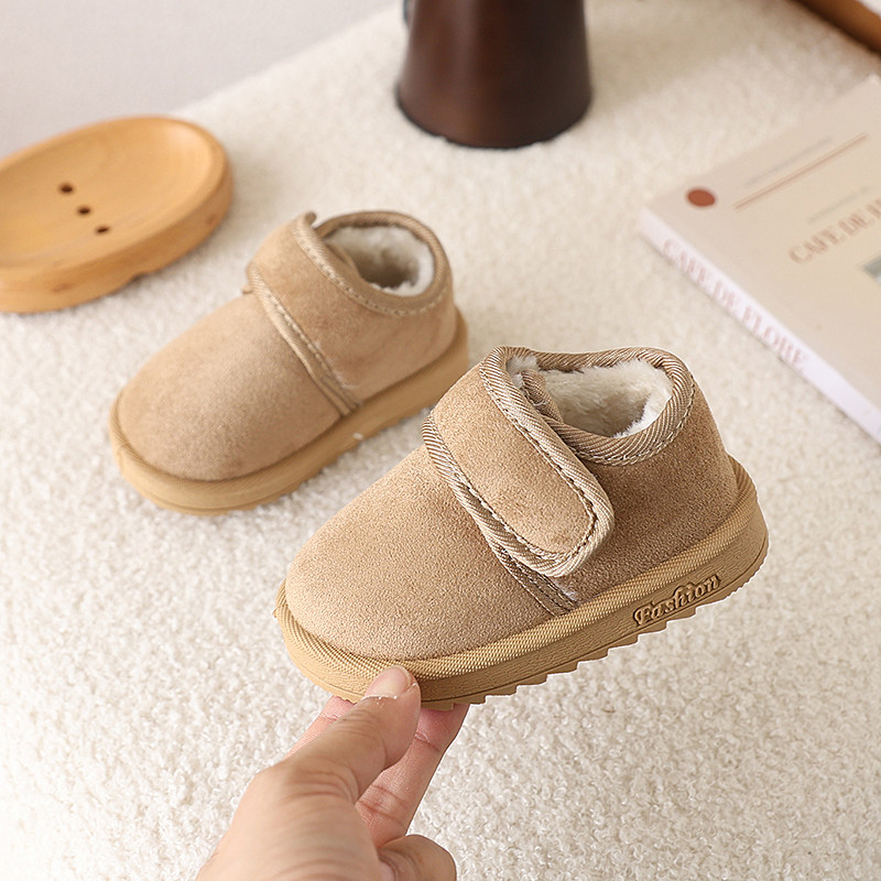 冬季儿童雪地靴加绒加厚宝宝学步鞋棉鞋婴儿防滑软底男女小童鞋子,淘宝优惠券,粉丝福利购,淘宝优惠卷