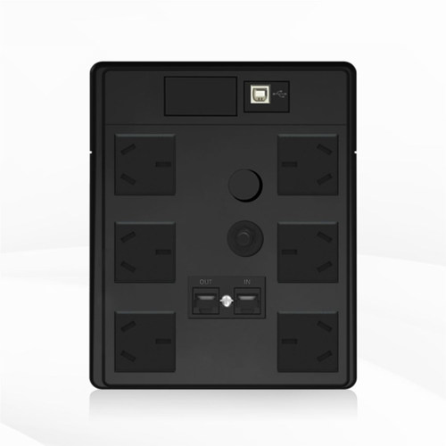 雷迪司UPS不间断电源H1000 1000VA/600W家用电脑稳压停电备用电源 - 图2