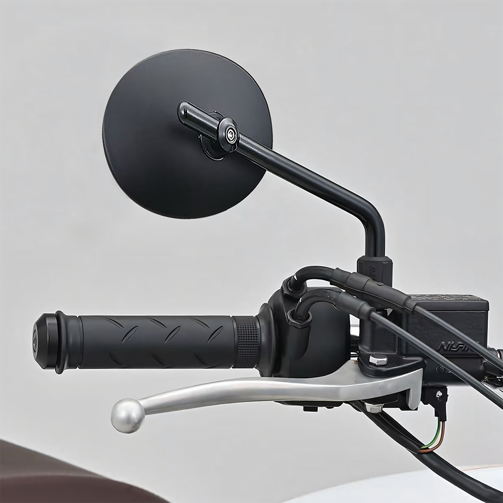 适用川崎Z900RS Z650RS复古迷你圆镜 凯旋 Speed 400摩托车后视镜 - 图0