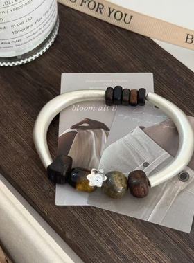 眼观S925银新中式风复古手链