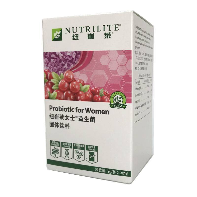 安利纽崔莱女士益生菌2g /固体饮料 馨怡安居保健品其他膳食营养补充剂