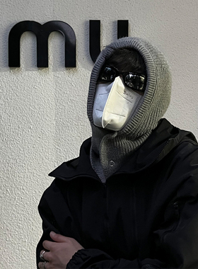 SUPERWZM街头潮搭巴拉克拉法帽