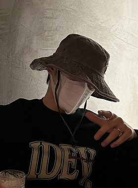 SUPERWZM户外遮阳防晒牛仔渔夫帽