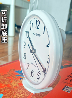 金钟宝防水防潮浴室钟小号座钟