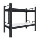 Bed and lower bunk staff school dormitory bed profile apartment single double wrought iron splicing bed construction site double steel frame bed