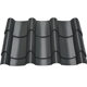 765 aluminum magnesium manganese glazed tile metal antique glazed tile roof metal roof tile