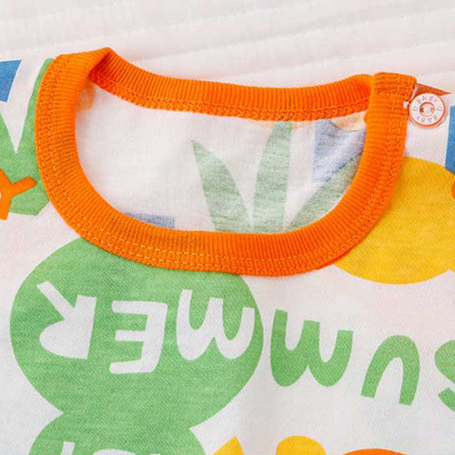 贝贝怡儿童短袖婴儿夏季衣服T恤男童女童休闲夏装宝宝纯棉上衣潮 - 图2