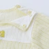 Beibei Yi trai và gái hở vai đồ lót set đồ mùa xuân mới cho bé áo dài tay áo thun quần BB8139 - Quần áo lót Quần áo lót