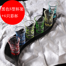 Ликер Cup shot杯 ktv 彩色子弹杯白酒杯 厚底可点火