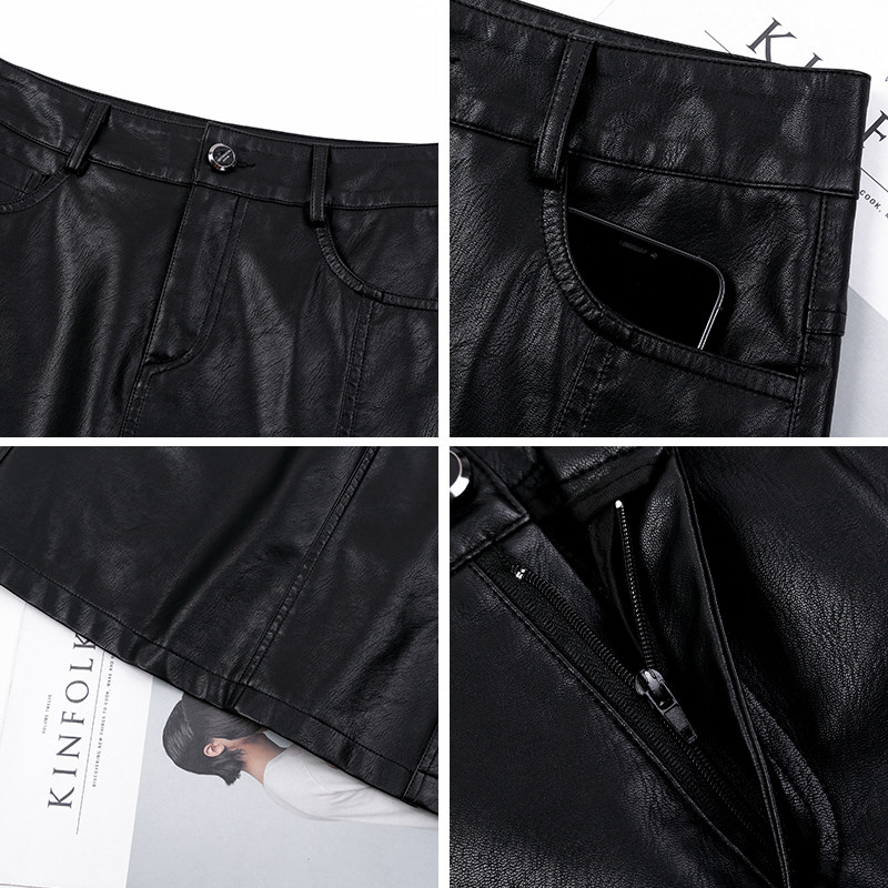 秋冬2021新款显瘦高腰气质子半身裙 杭妮半身裙