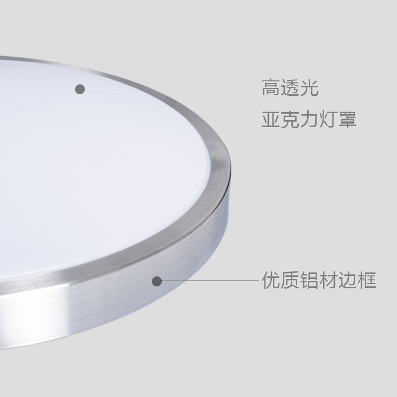 感应吸顶灯led楼道家用声控过道楼梯灯智能雷达人体红外线感应灯 - 图3