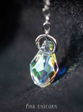 pinkunicorns925女ins银项链