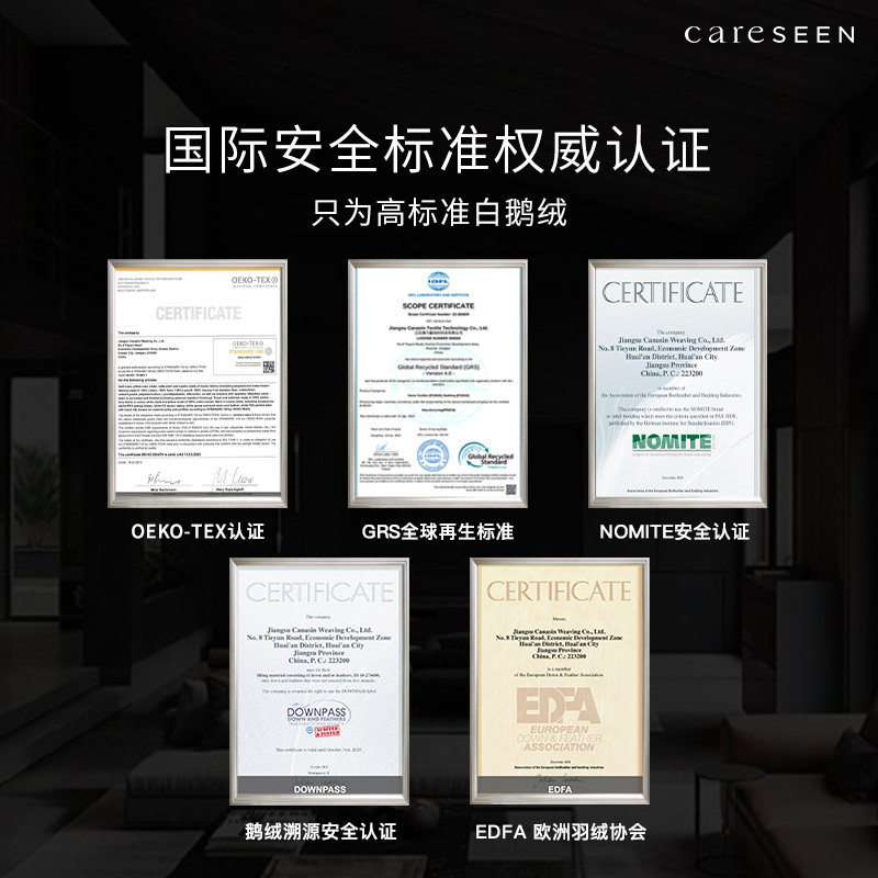 新年礼物 希尔顿100支羽绒枕五星级酒店专用枕头护颈椎鹅绒枕芯,淘宝优惠券,粉丝福利购,淘宝优惠卷