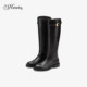 73hours knight boots handsome thick sole heightening boots