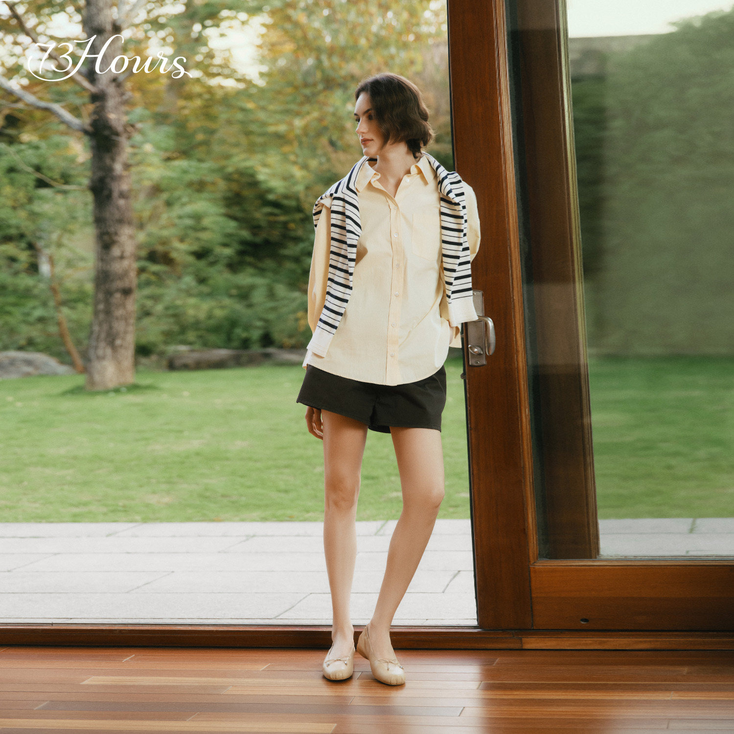 73hours女鞋Cream cheese2026春季新款气质平底单鞋时尚芭蕾鞋女,淘宝优惠券,粉丝福利购,淘宝优惠卷