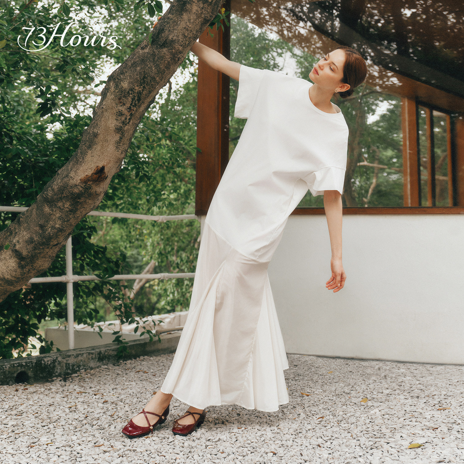 73hours女鞋一抹明亮2026春季新款法式复古玛丽珍鞋粗跟浅口单鞋,淘宝优惠券,粉丝福利购,淘宝优惠卷