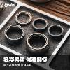 Old Blacksmith Mechanic C Titanium Alloy Paragraph Ring