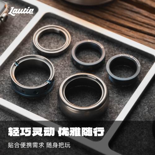 傲娇的老铁匠机械师C钛合金段落指环 指尖棘轮解压戒指小玩具edc - 图2