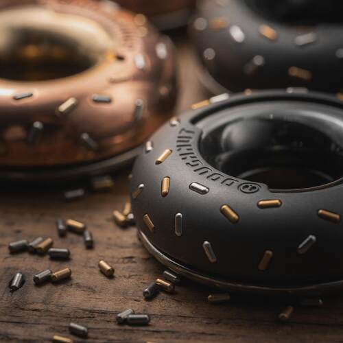 老铁匠&URBAN甜甜圈DOUGHNUT 磁力指尖陀螺解压金属手把件EDC玩具 - 图2