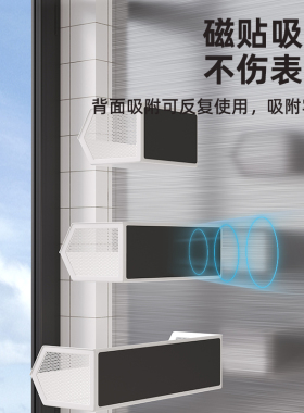 强力磁吸承重稳固不伤冰箱表面