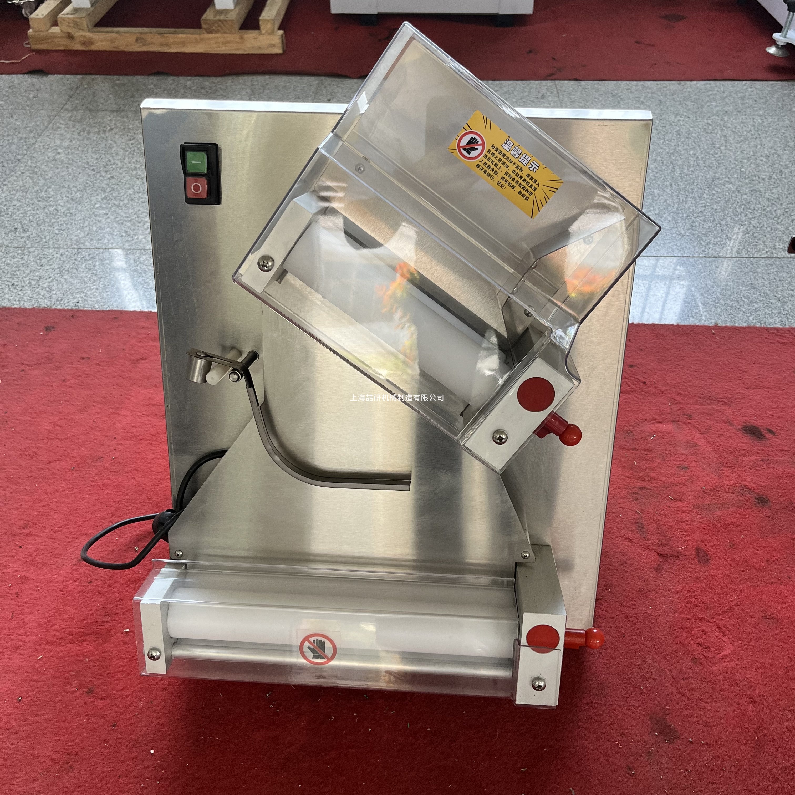 披萨压饼机商用3-15寸台式比萨饼底饼皮胚快速成型机器压面机跨境 - 图2