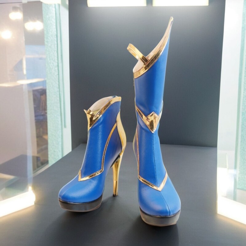 理想lol英雄联盟cos青花瓷艾瑞莉娅刀妹cosplay鞋增高大码动漫靴