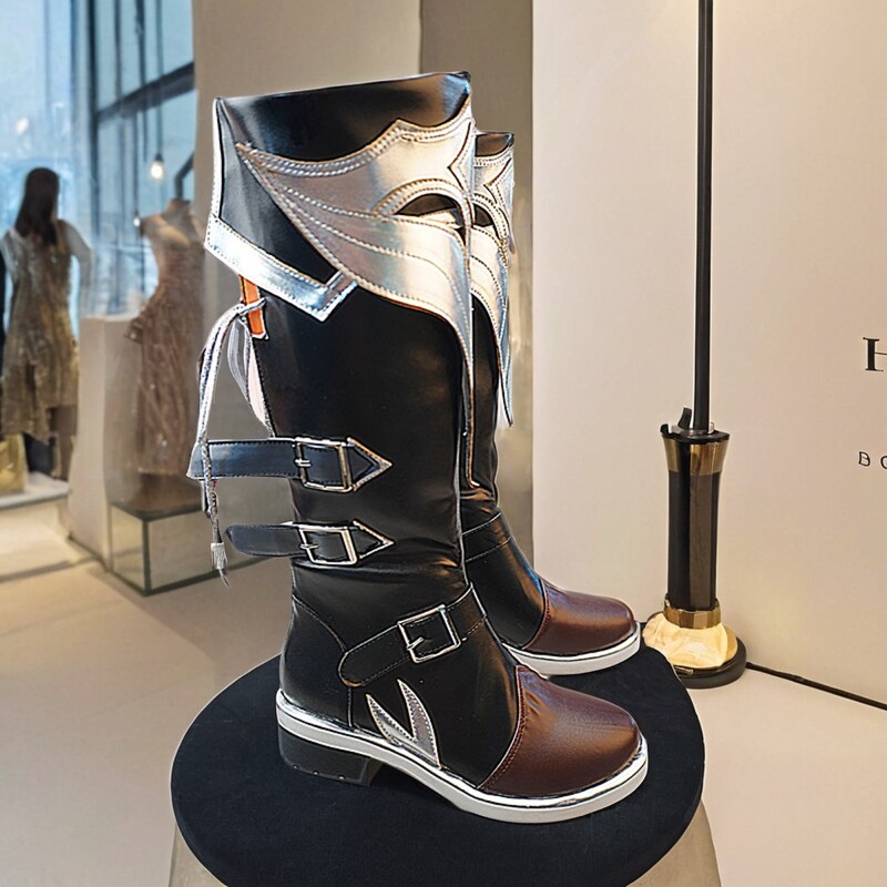 原神cos鞋迪卢克殷红终夜皮肤cosplay游戏动漫鞋子来图定制