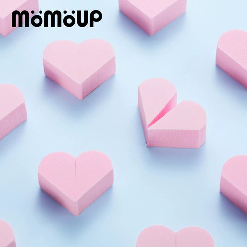momoup Спонж, косметическая база под макияж, тональный крем, BB крем, в корейском стиле