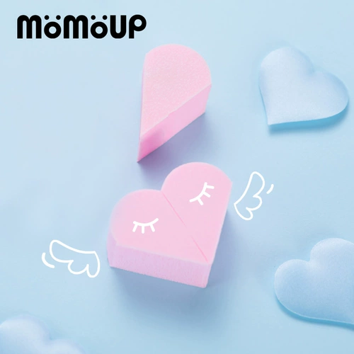 momoup Спонж, косметическая база под макияж, тональный крем, BB крем, в корейском стиле