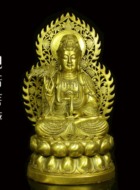 娑婆三圣佛像摆件观音菩迦牟尼佛