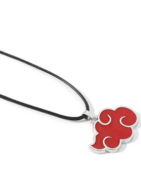 Anime Red Cloud Pendant Necklace For Women Men Akatsuki Orga