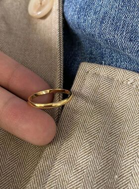 Tarnish Free 2mm 4mm 6mm Stainless Steel 18K Gold Plated Sil