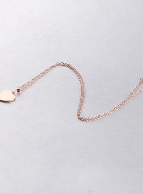 10pcs lot heart pendant stainless steel necklace