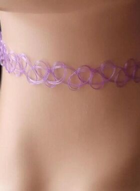 1Pc Fashion Choker for Girl Multi Color Necklace Vintage Ela