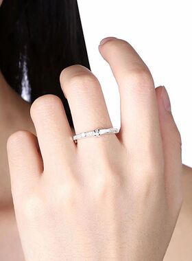 New Popular Luxury Bowknot crystal Rings For Women size 6/7/