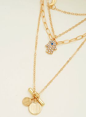 Bohemian Gold Color Multilayer Handmade Chain Vintage Fashio