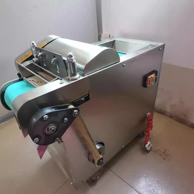 铜电机家用商用切菜机雪里红梅干菜切丝切段酸菜驼鸟鸭苗切草机 - 图3