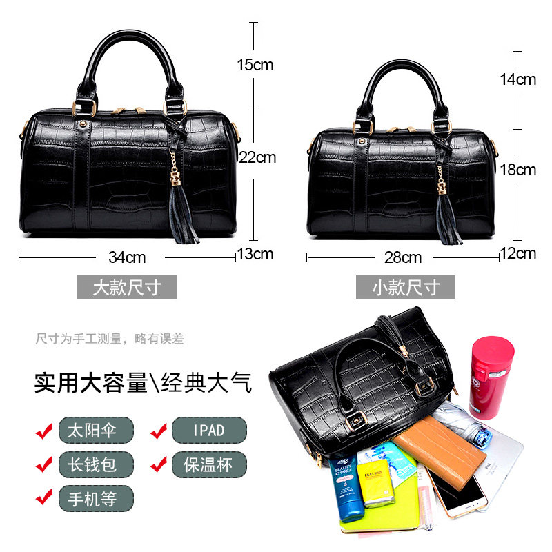 真皮女包2021新款潮时尚高级枕头包 迪娜迪亚女士包袋