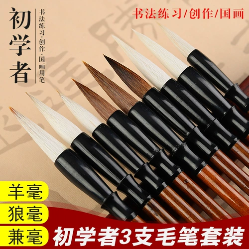 Кисть для письма для взрослых, комплект, подходит для начинающих