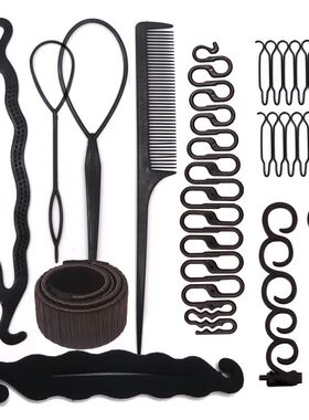 Hair Braiding Tool Weave Braider Roller Hairpins Clips Hair