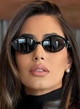 Sexy Small Oval Sunglasses For Women Designer Fashion Luxury
