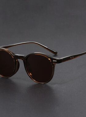 Retro TR90 Fashion Glasses Frame Men Fashion Shades Polygon