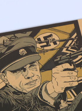 Inglourious Basterds Classic Movie Poster Wall Bar House