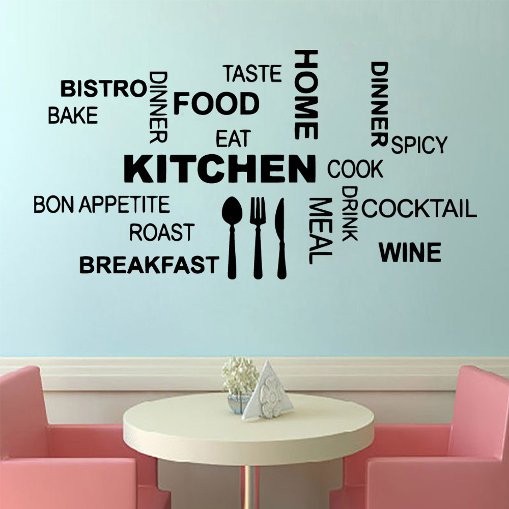 Kitchen Wall Art Decal Wall Stickers For Kitchen Room-图1