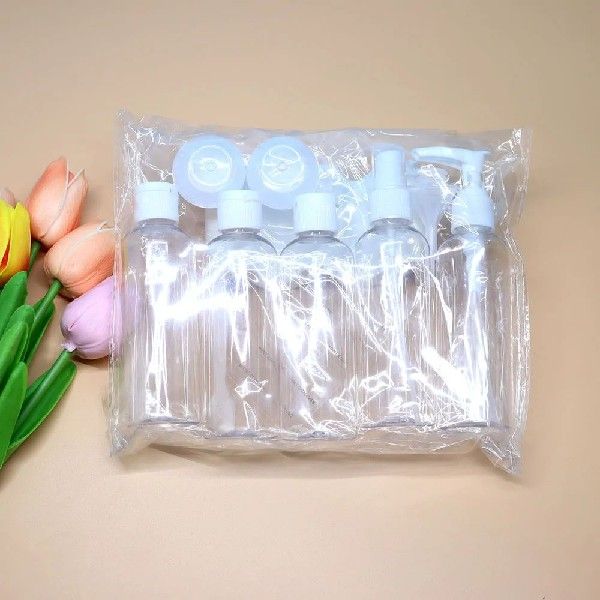 11Pcs/set Refillable Bottles Transparent Plastic Perfume Ato - 图1