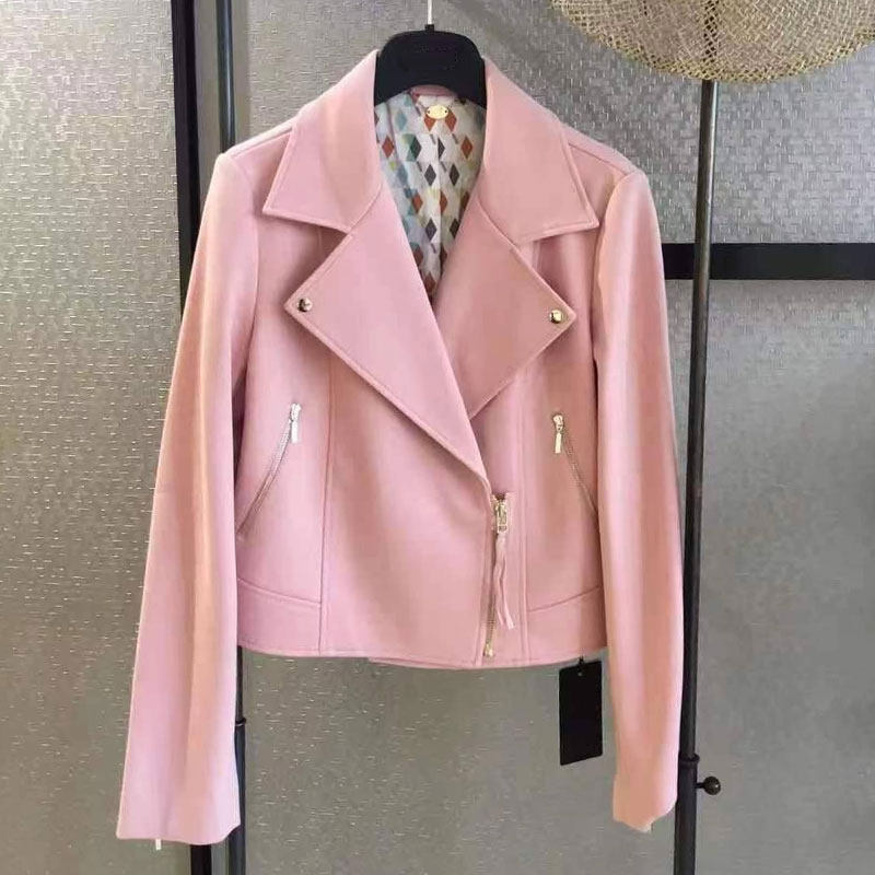 年阿玛施新特官网2021秋季机车服 必帅短外套