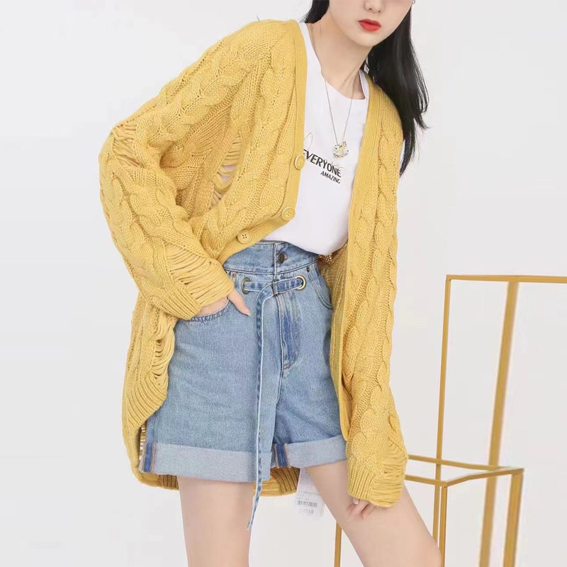 年阿玛施新特官网2021秋季新款开衫 必帅毛针织衫