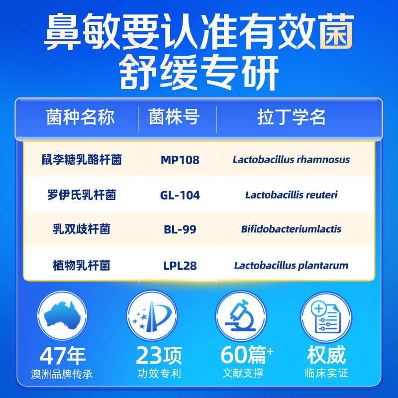 NC舒鼻400亿益生菌过敏儿童调理体质宝宝婴幼免疫力鼻子换季过敏,淘宝优惠券,粉丝福利购,淘宝优惠卷